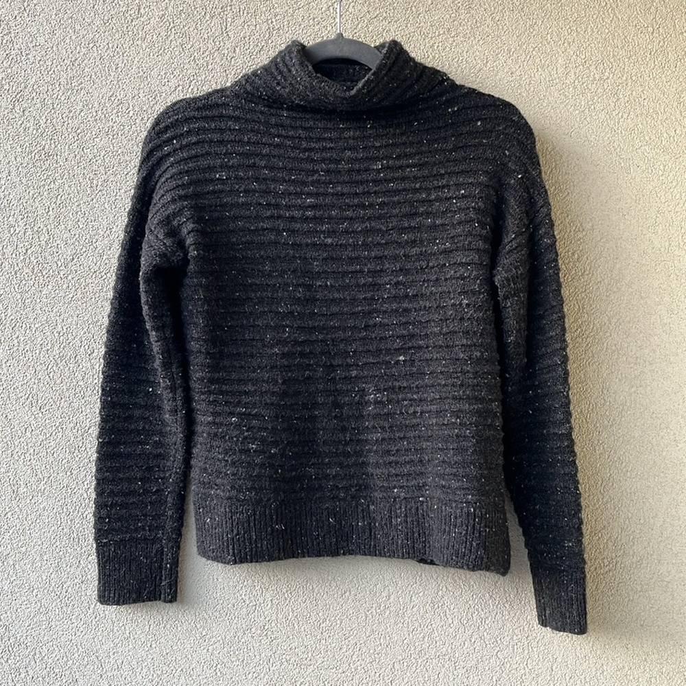 Madewell Belmont Donegal Mockneck Sweater - XS